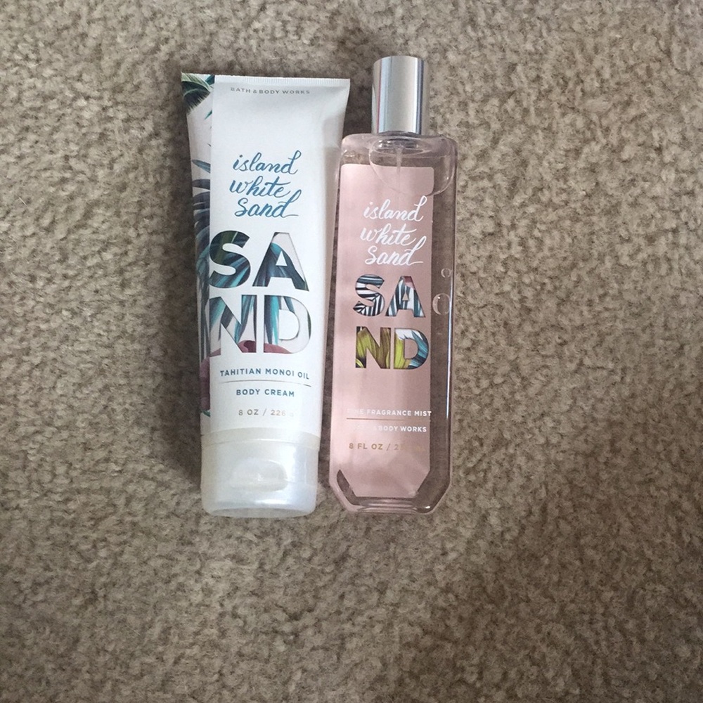 Island white sand